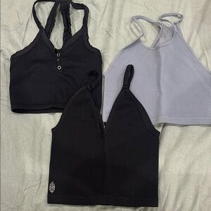 3 pack free people movement tanks